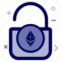 crypto, currency, ethereum, ethereumcoin, lock, money, secure