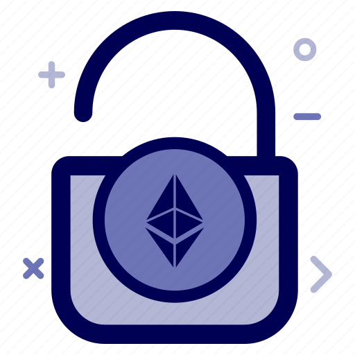 Crypto, currency, ethereum, ethereumcoin, lock, money, secure icon - Download on Iconfinder