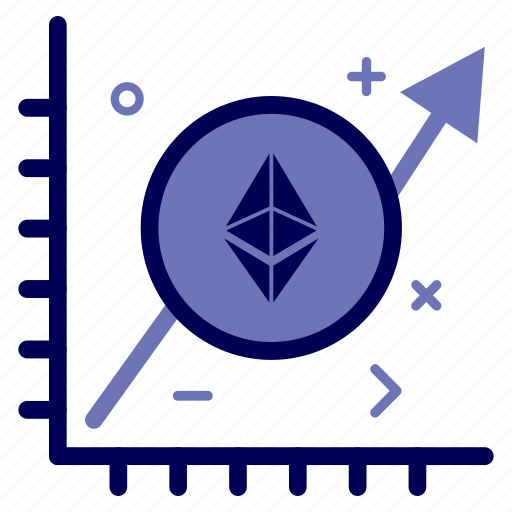 Crypto, currency, ethereum, ethereumcoin, graph, money icon - Download on Iconfinder