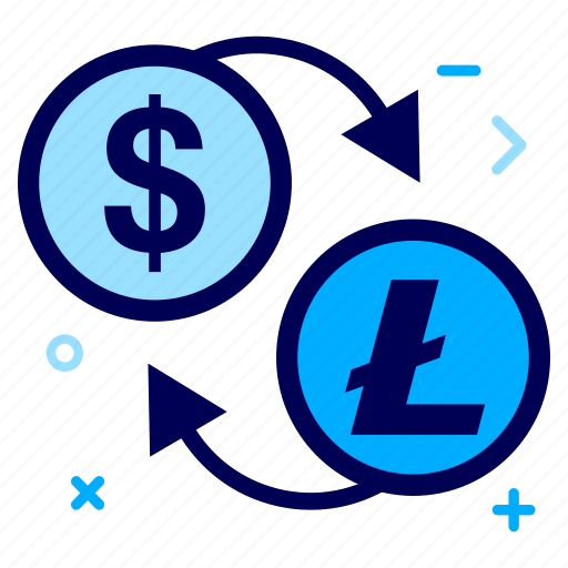 Convert, crypto, currency, dollar, lite, litecoin, money icon - Download on Iconfinder