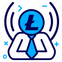 crypto, currency, lite, litecoin, manager, money