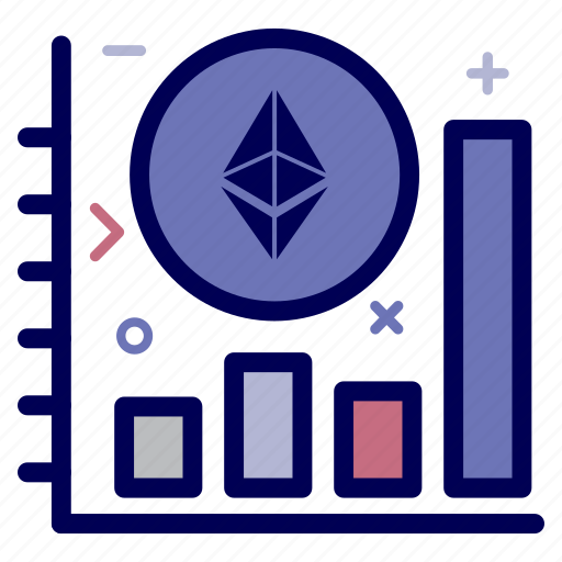 Crypto, currency, ethereum, ethereumcoin, graph, money, progress icon - Download on Iconfinder