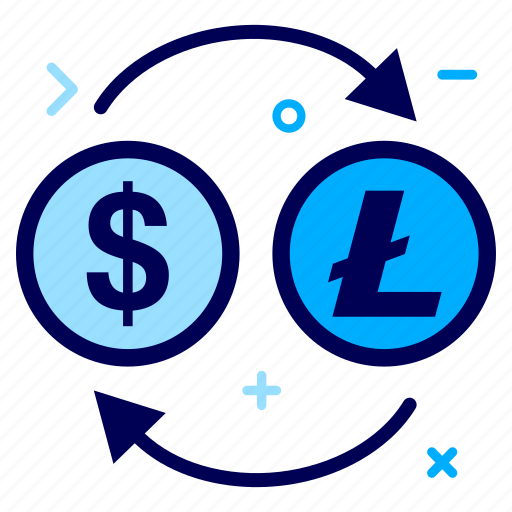 Convert, crypto, currency, dollar, lite, litecoin, money icon - Download on Iconfinder