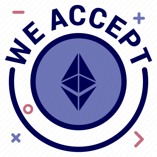 Accept, crypto, currency, ethereum, ethereumcoin, money, we icon - Download on Iconfinder