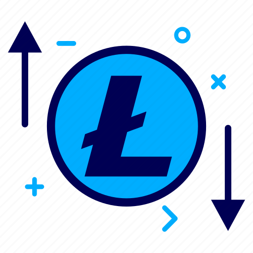 Crypto, currency, lite, litecoin, money, progress, rate icon - Download on Iconfinder