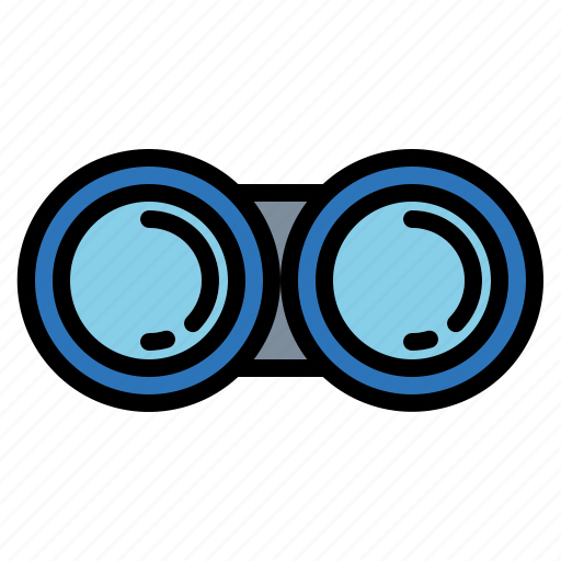Binoculars, eye, goggles, see icon - Download on Iconfinder