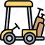 cart, buggy, golf, vehicle, transport 