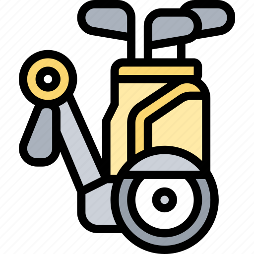 Cart, club, bag, trolley, golf icon - Download on Iconfinder