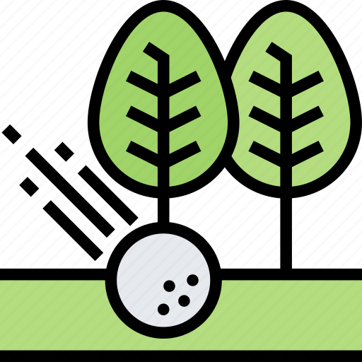 Nature, forest, field, golf, course icon - Download on Iconfinder