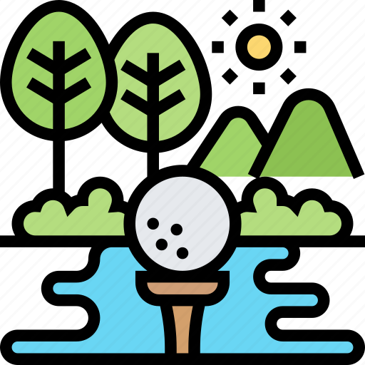 Activity, golf, field, recreation, sports icon - Download on Iconfinder