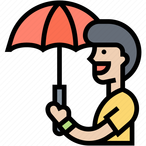 Rain, covering, outdoor, umbrella, protection icon - Download on Iconfinder