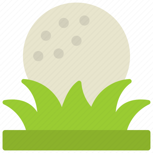 Ball, in, rough, grass, sport, deep, golf icon - Download on Iconfinder