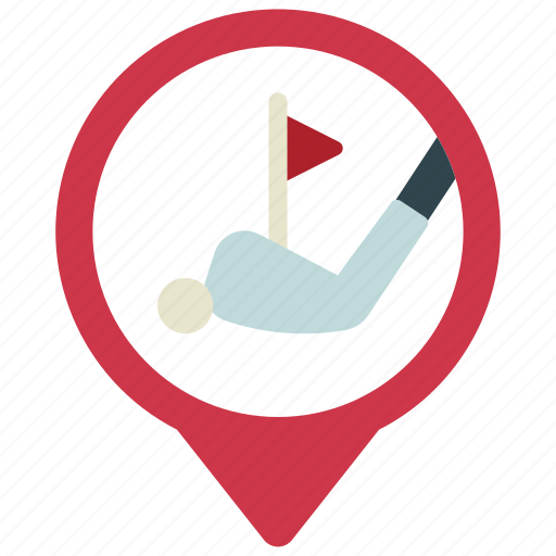 Golf, course, location, sport, pin icon - Download on Iconfinder
