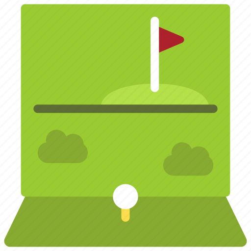Indoor, golf, screen, sport, inside, playing icon - Download on Iconfinder