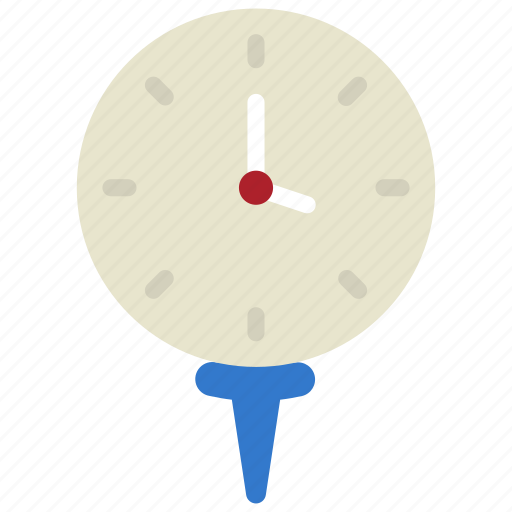 Tee, off, time, sport, timer, clock icon - Download on Iconfinder