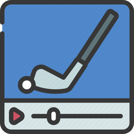 Golf, video, sport, player, club icon - Download on Iconfinder