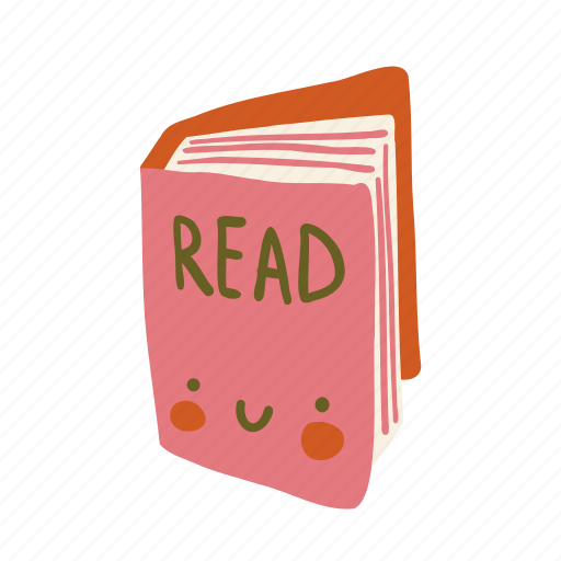 Library, study, book, read, cute icon - Download on Iconfinder