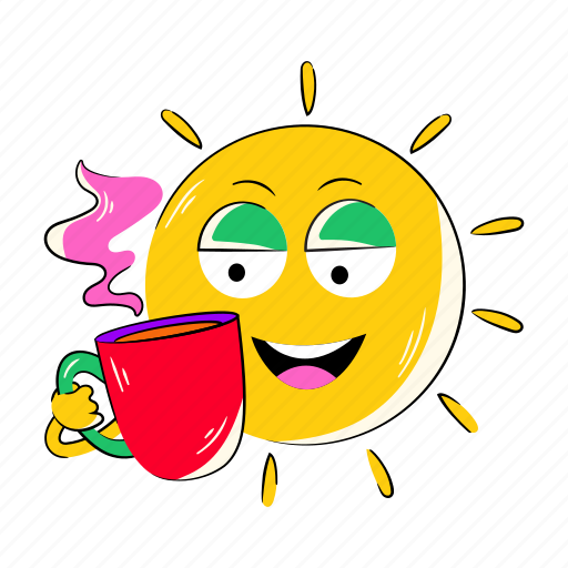 Morning tea, morning coffee, morning drink, coffee mug, enjoying tea icon - Download on Iconfinder