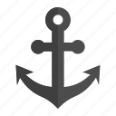 anchor, boat, ocean, sea, ship