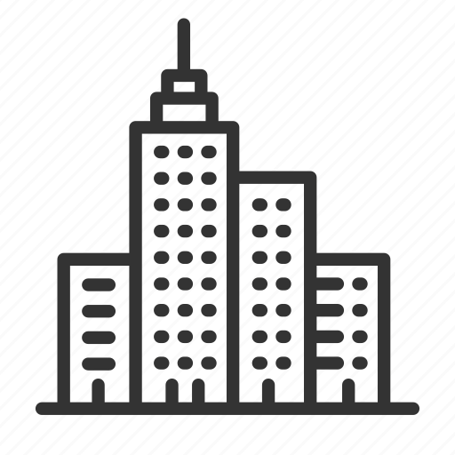 City, town, view, urban, hotel, landscape, building icon - Download on Iconfinder