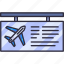 departure sign, schedule, terminal, arrival, sign board, airport, flight, travel, service 