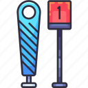 down indicator, sign indicator, marker, field, equipment, american football, sport, rugby, football club