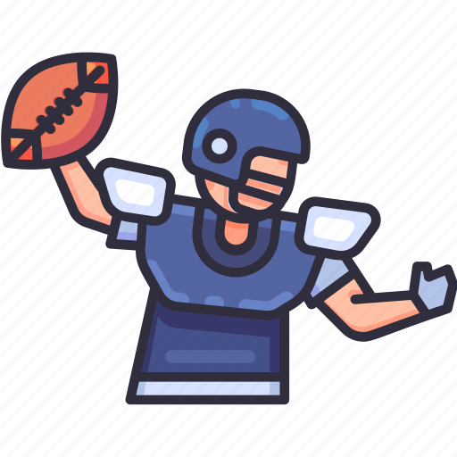 Throw pose, posture, shot out, handball, throw, american football, sport icon - Download on Iconfinder