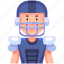 player, athlete, play, avatar, people, american football, sport, rugby, football club 