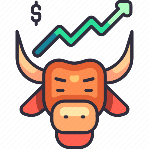Business, finance, company, bull market, profit, stock, stock market icon - Download on Iconfinder