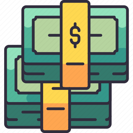 Business, finance, company, money stack, cash money, investment, pile of money icon - Download on Iconfinder