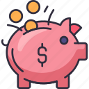 business, finance, company, piggy bank, investment, savings, money