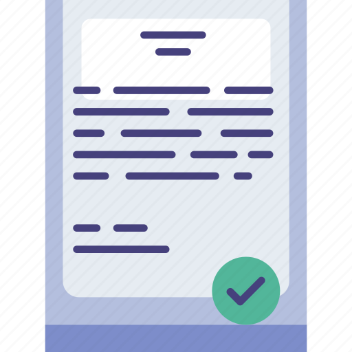 Business, finance, company, approved, document, approval, file icon - Download on Iconfinder