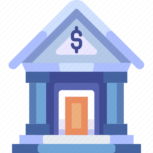 Business, finance, company, bank, building, banking, money icon - Download on Iconfinder