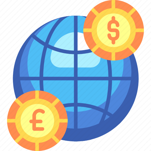 Business, finance, company, global currency, currency exchange, money, economy icon - Download on Iconfinder