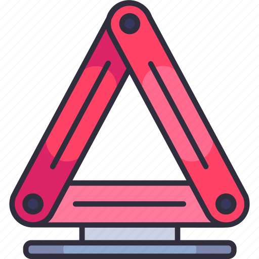 Car parts, car repair, spare part, automotive, triangle, attention, warning icon - Download on Iconfinder