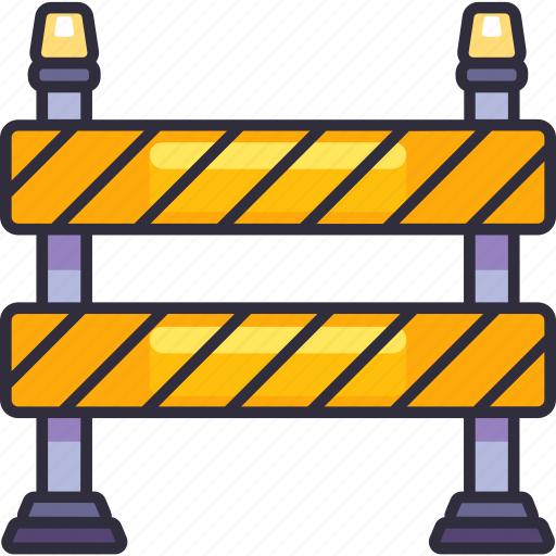 Construction, architecture, construction tools, barrier, safety, warning, blocked icon - Download on Iconfinder