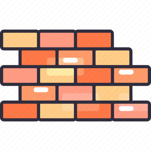 Construction, architecture, construction tools, bricks, wall, building, blocks icon - Download on Iconfinder