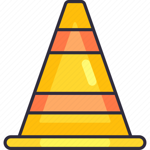 Construction, architecture, construction tools, cone, cone sign, alert, safety icon - Download on Iconfinder