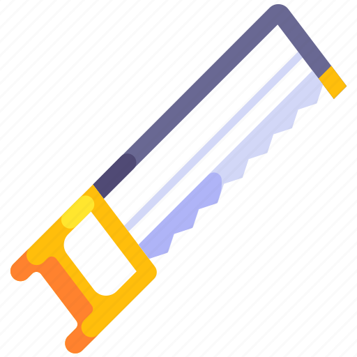 Construction, architecture, construction tools, hacksaw, saw, blade, carpentry icon - Download on Iconfinder