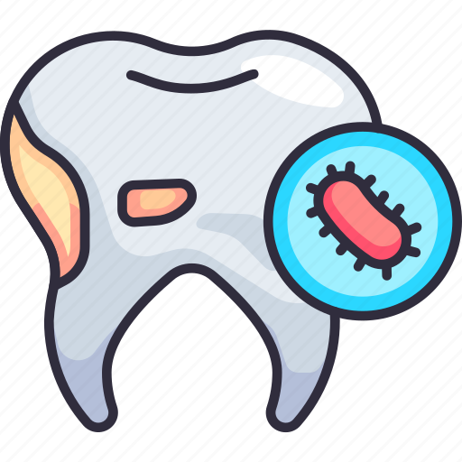 Dentistry, dental, dentist, bacteria, infection, germ, oral icon - Download on Iconfinder