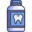 dentistry, dental, dentist, medicine, bottle, pills, treatment 