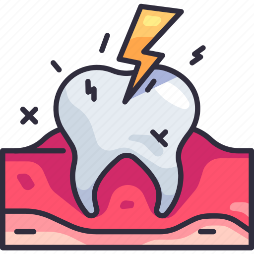 Dentistry, dental, dentist, toothache, gum, pain, teeth icon - Download on Iconfinder