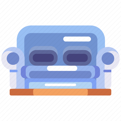 Hotel service, hotel, accommodation, sofa, lounge, couch, living room icon - Download on Iconfinder