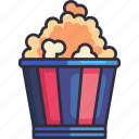 popcorn, snack, film, international food, restaurant, food, menu, meal, eat