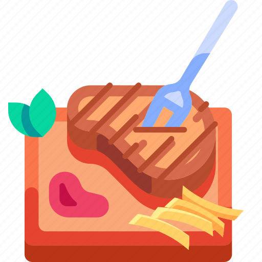 Beef steak, steak, meat icon - Download on Iconfinder