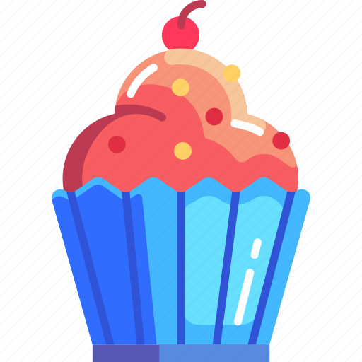 Muffin, cupcake, dessert, international food, restaurant, food, menu icon - Download on Iconfinder