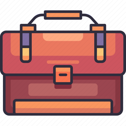 Stationery, office, education, briefcase, suitcase, business, portfolio icon - Download on Iconfinder