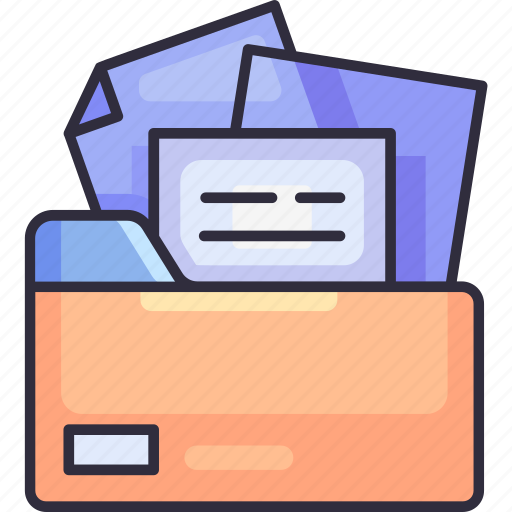 Stationery, office, education, folder, file, document, storage icon - Download on Iconfinder
