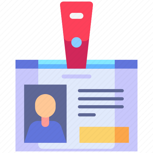 Stationery, office, education, id card, identity, profile, employee icon - Download on Iconfinder