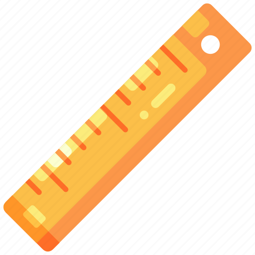 Stationery, office, education, ruler, measure, measurement icon - Download on Iconfinder